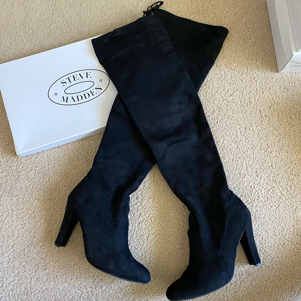 Steve Madden Gorgeous over the knee boots